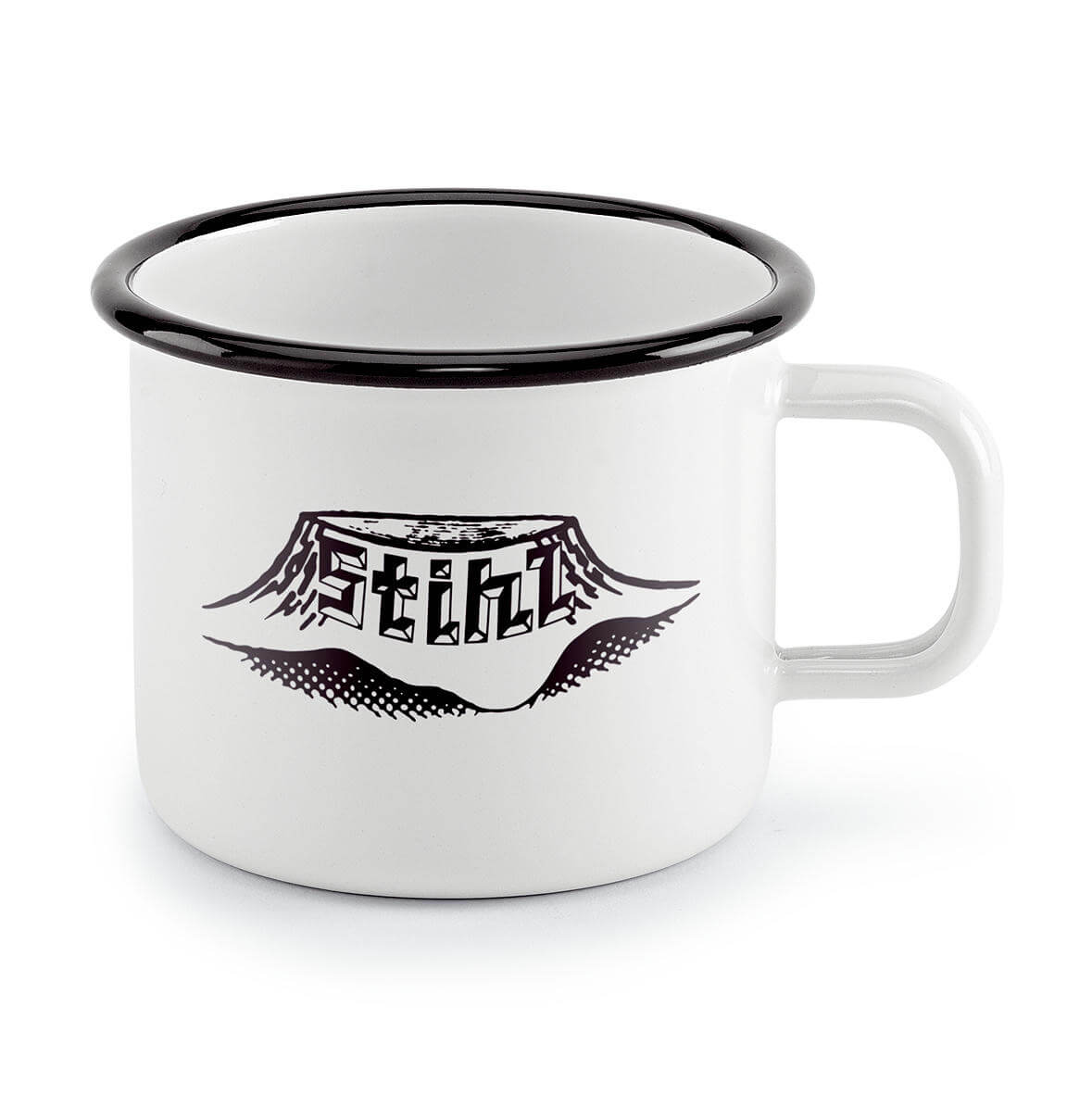 STIHL Tasse Emaille