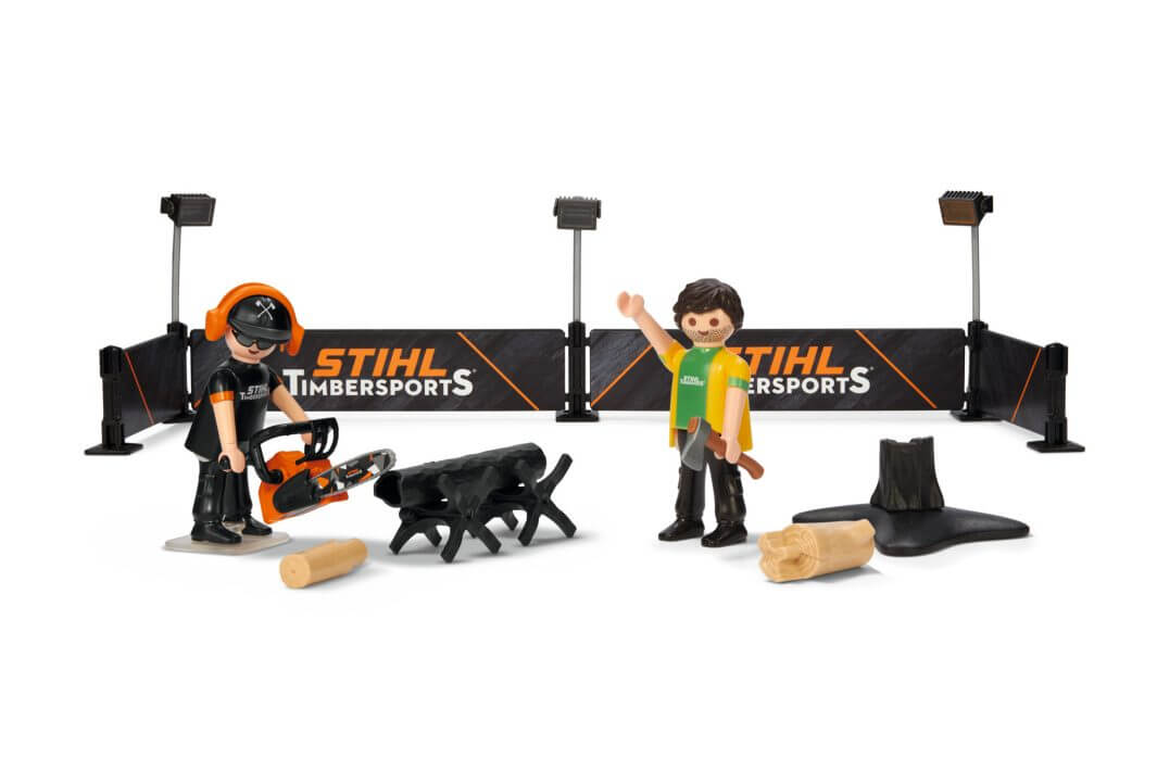 STIHL Playmobil Set TIMBERSPORTS® Edition