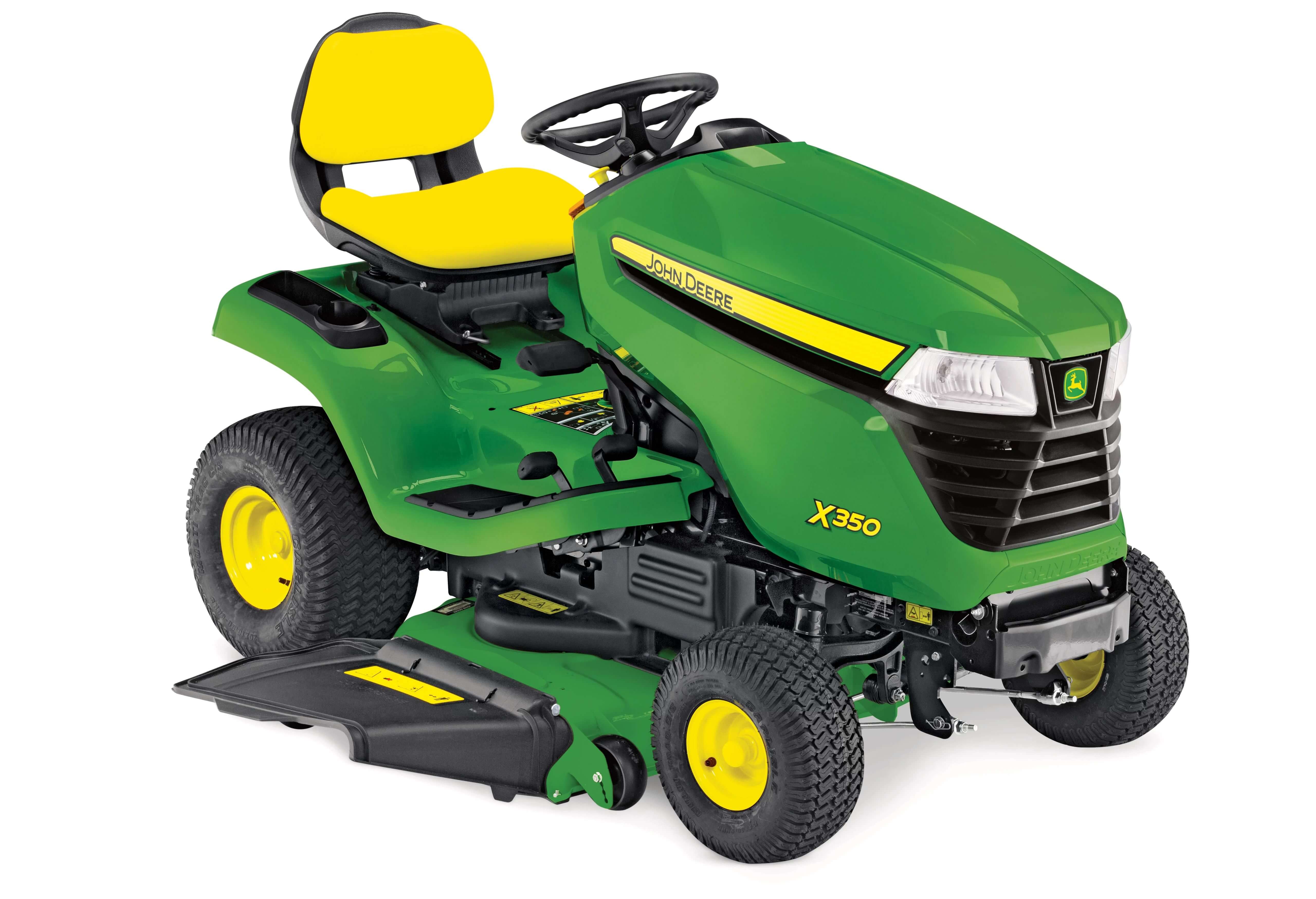 JOHN DEERE Rasentraktor X350