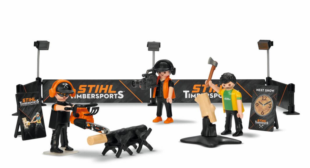 STIHL Playmobil Set TIMBERSPORTS® Edition