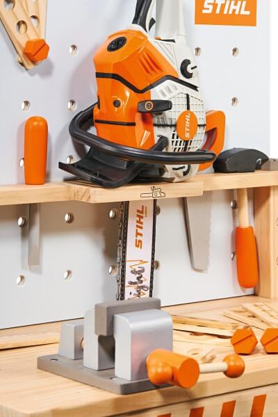 STIHL Kinderwerkbank aus Holz