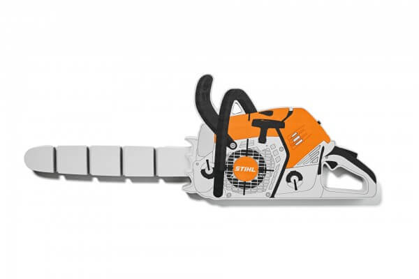 STIHL Schlüsselbrett Motorsäge mit Magnet