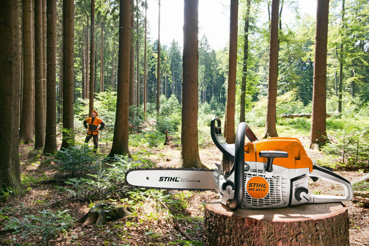 STIHL Benzin-Motorsäge MS 241 C-M