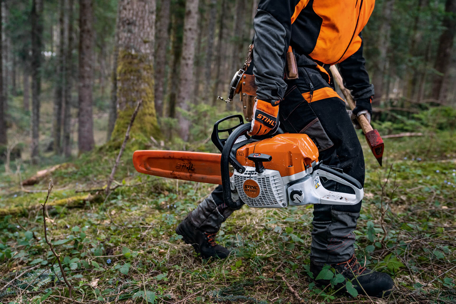 STIHL Benzin-Motorsäge MS 400 C-M / RS / RH