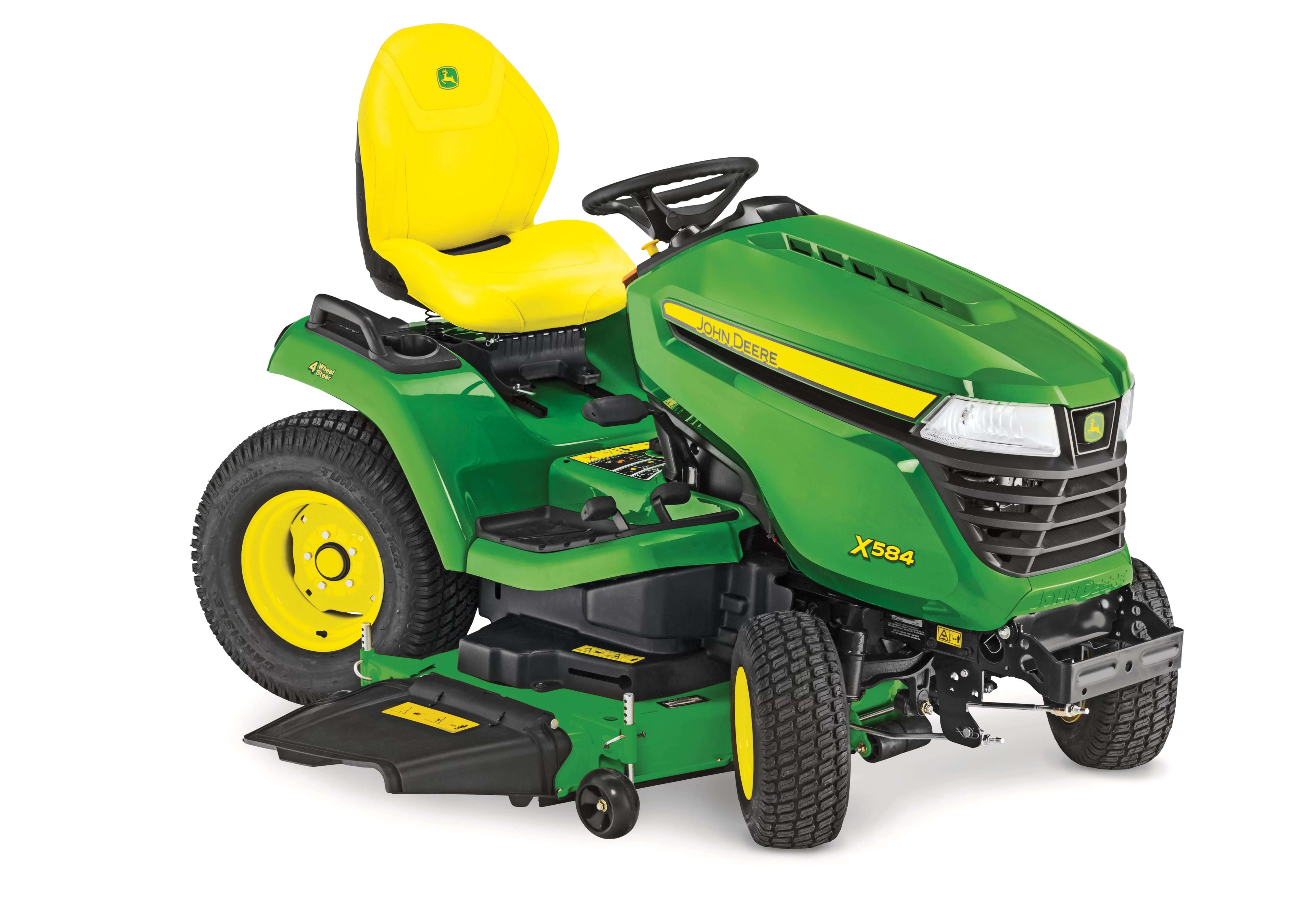 JOHN DEERE Rasentraktor X584