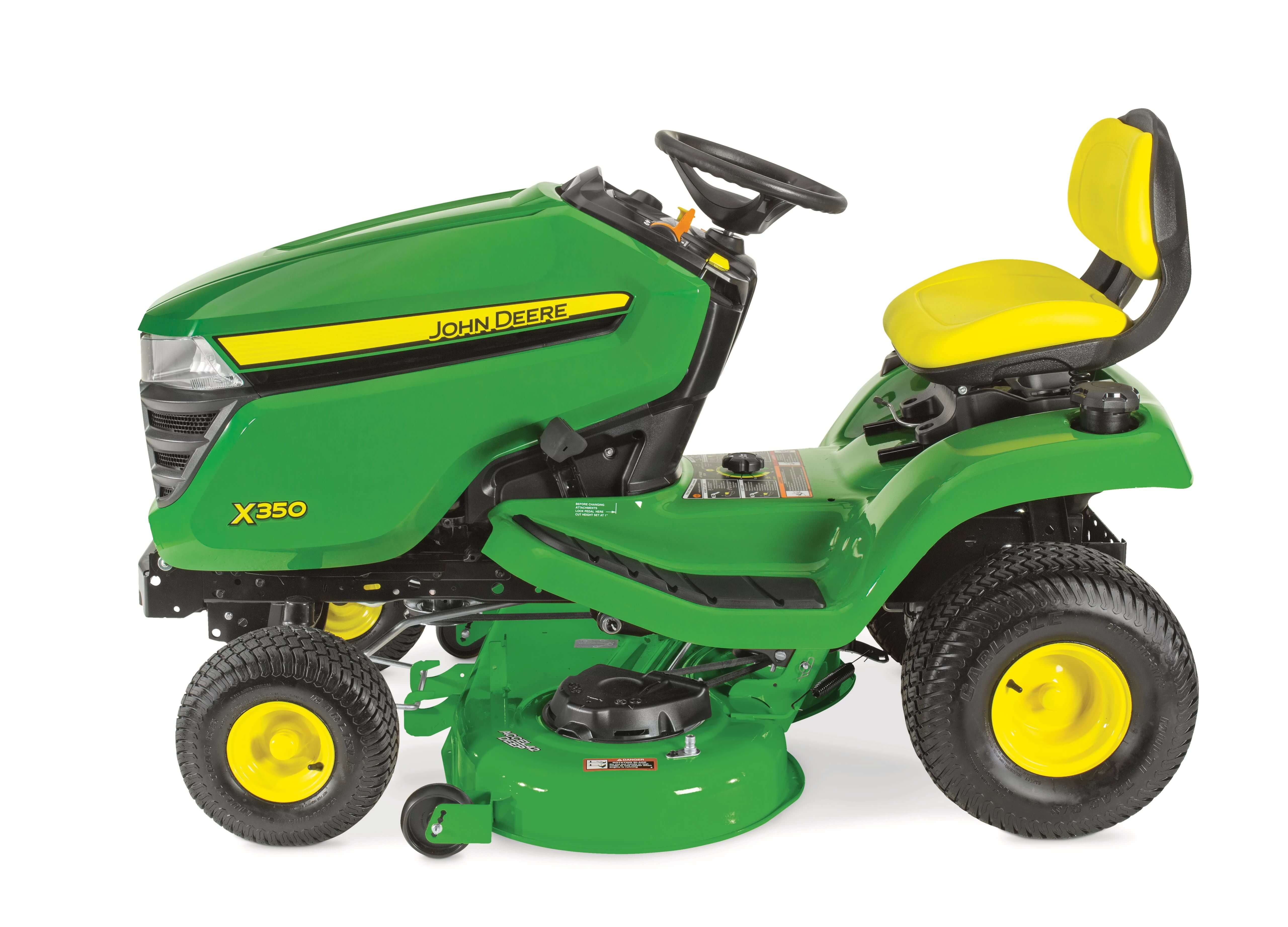 JOHN DEERE Rasentraktor X350