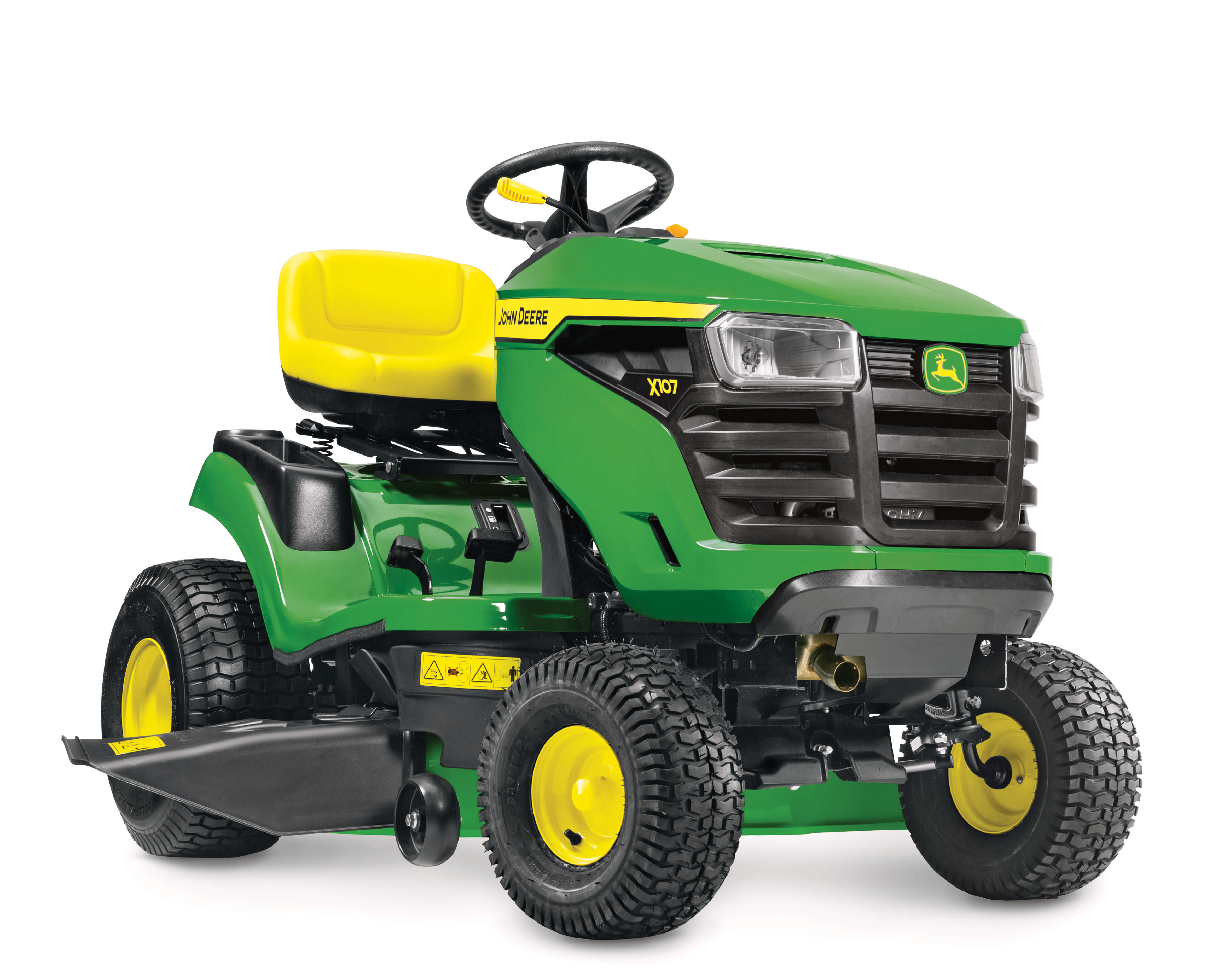 JOHN DEERE Rasentraktor X107