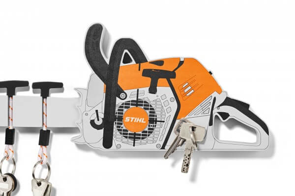 STIHL Schlüsselbrett Motorsäge mit Magnet