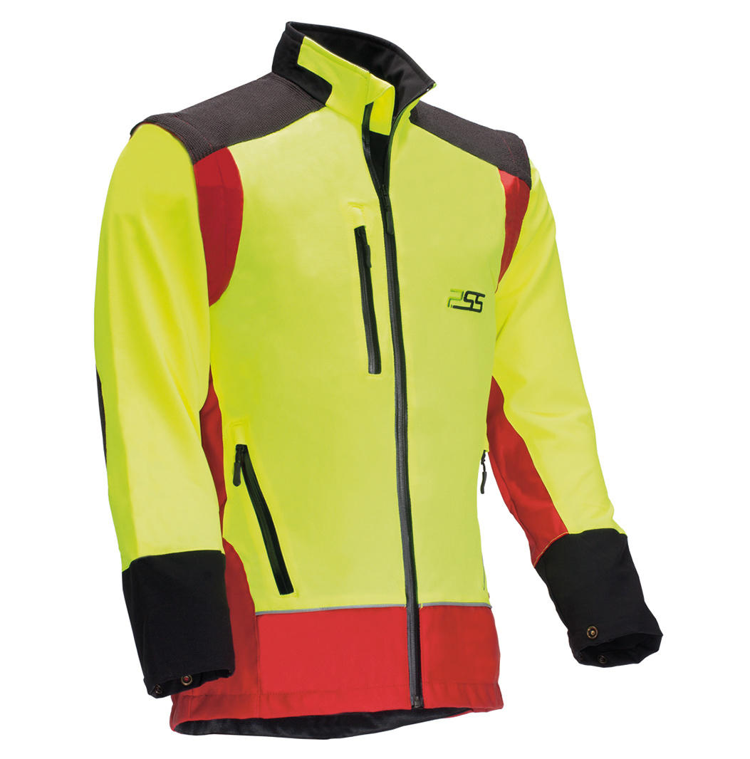 PSS Stretchjacke X-treme Vario (gelb/rot)