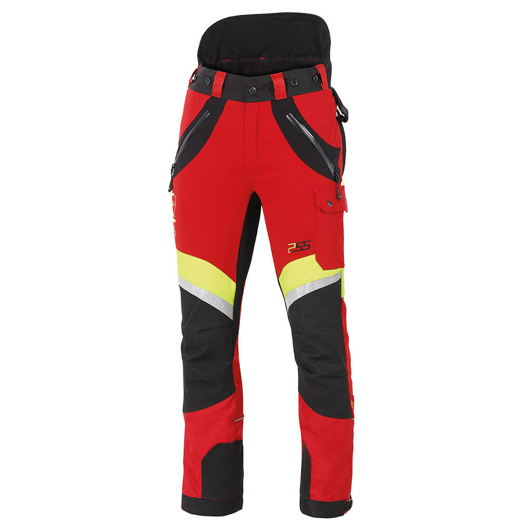 PSS Schnittschutzhose X-treme Air 5x5 (rot/gelb)