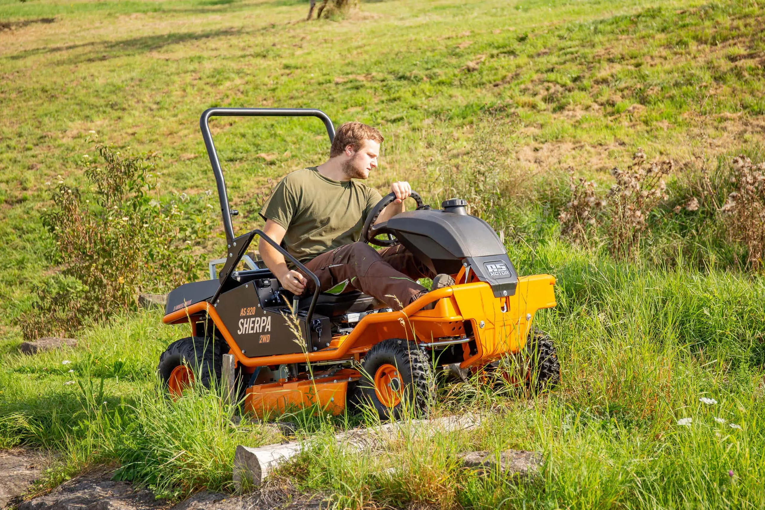 AS-MOTOR Aufsitz-Hochgrasmäher AS 920 Sherpa 2WD Loncin