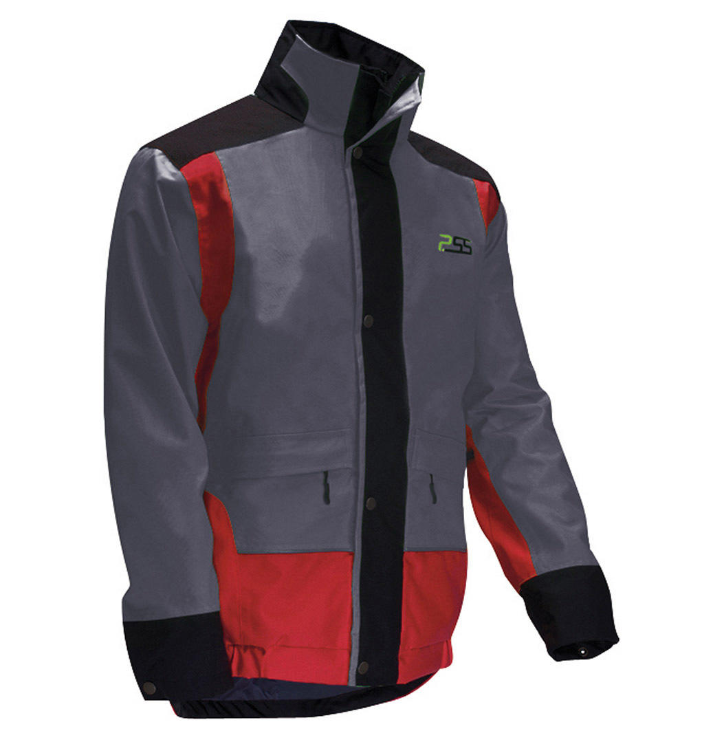 PSS Regenjacke X-treme Rain (grau/rot)