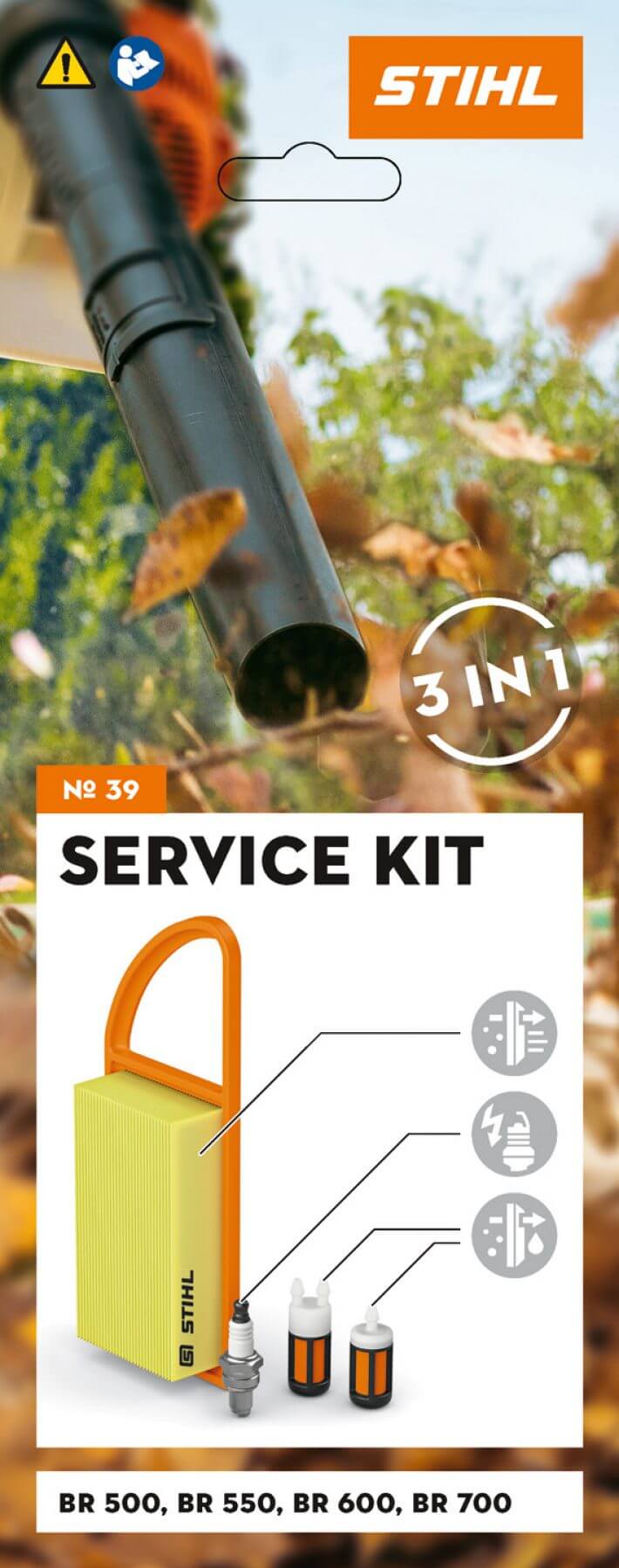 STIHL Service Kit 39 für BR 500, 550, 600 und BR 700