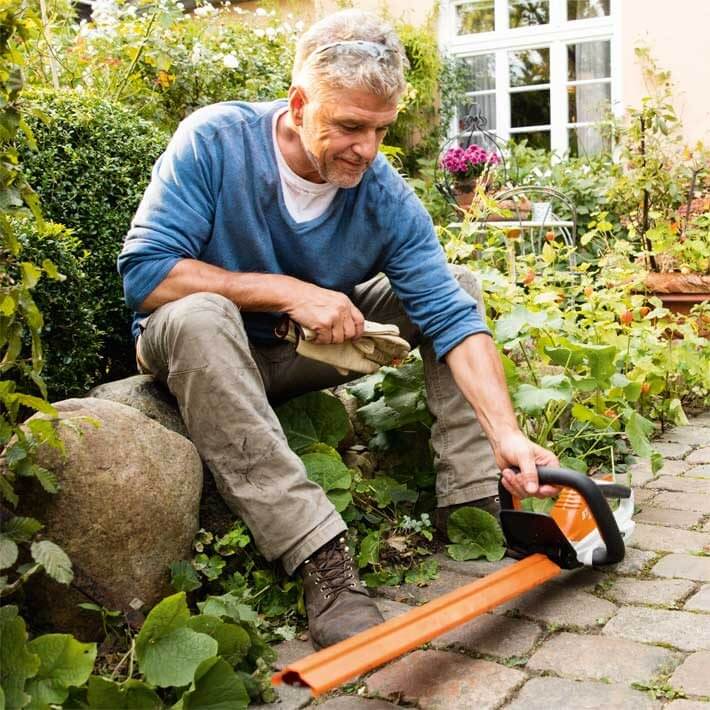 STIHL Akku-Heckenschere HSA 45| AI-System