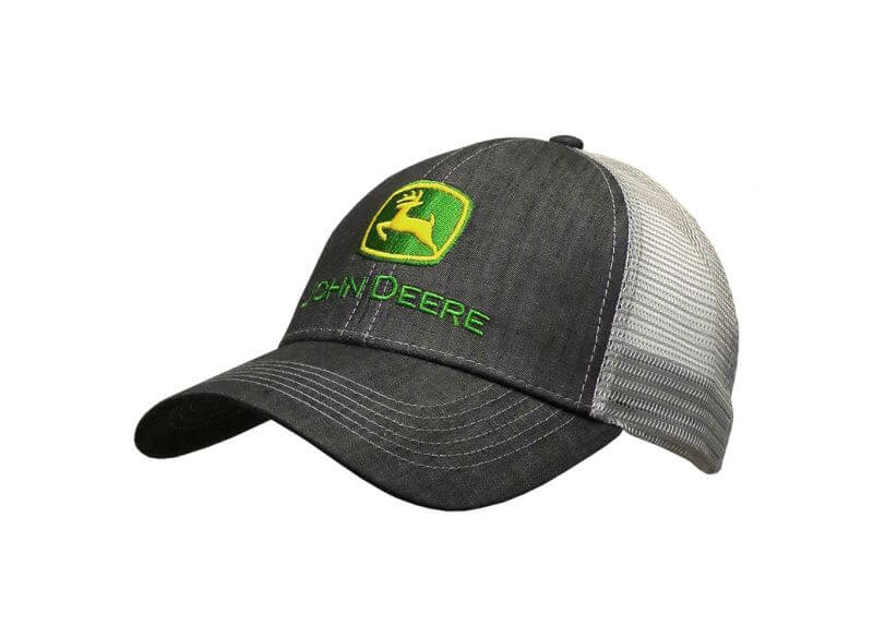 JOHN DEERE Kappe mit Netzrücken Chambray