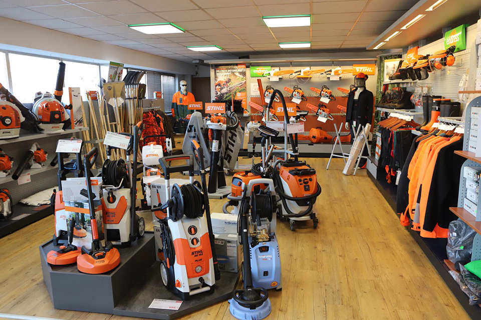 Endress-motorgeraete-gmbh-troisdorf-standort-stihl-werkstatt-gartentechnik-06 Niederlassung Troisdorf Köln mit Verkaufsraum Stihl Shop