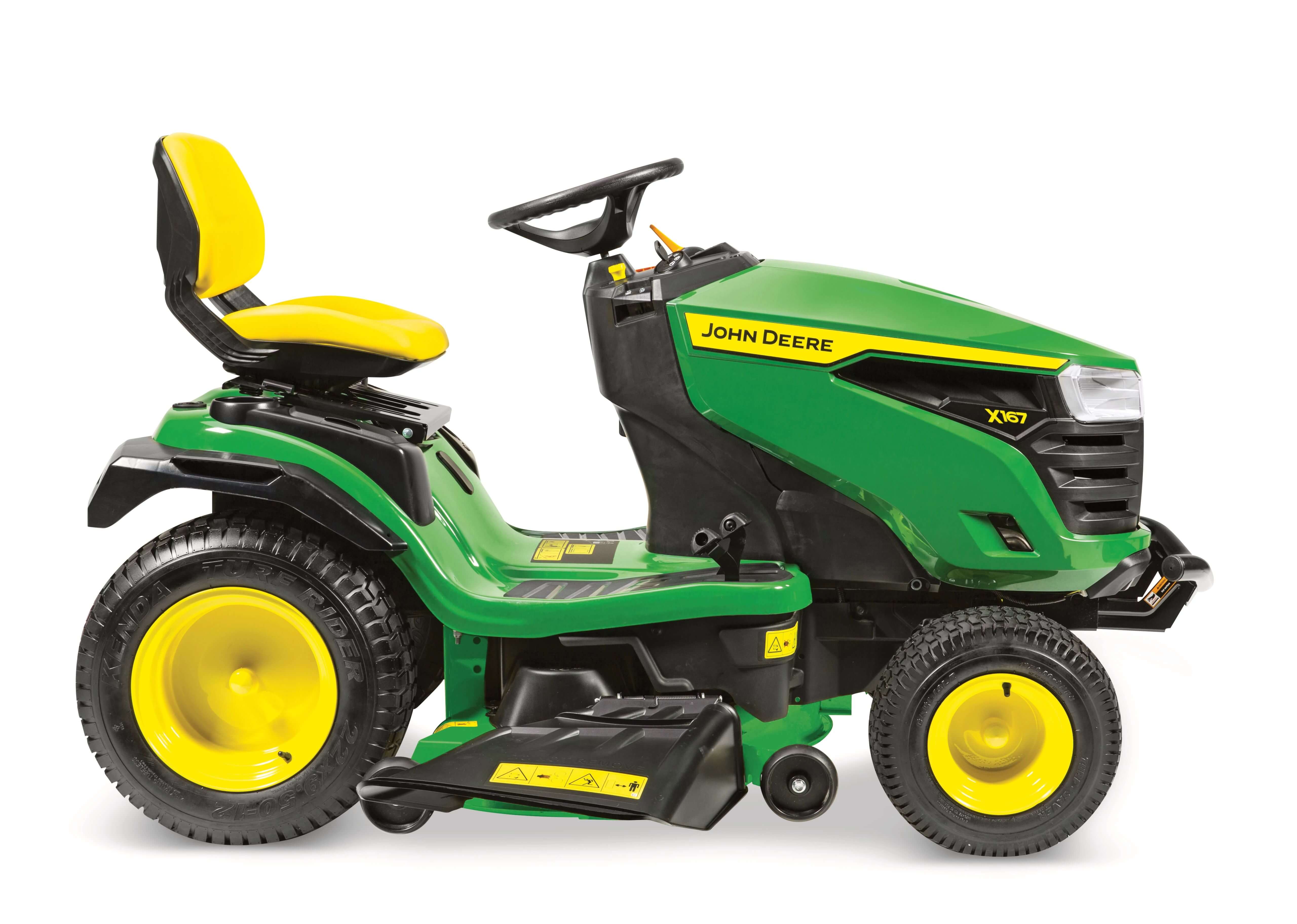 JOHN DEERE Rasentraktor X167